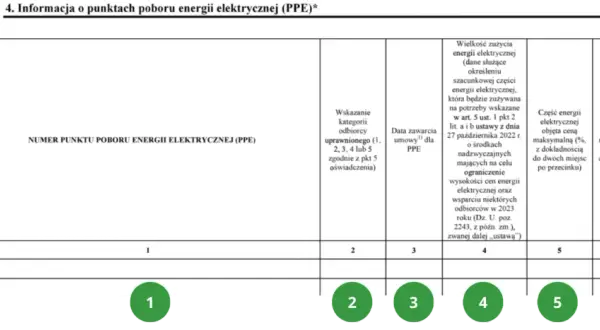 Jak wypełnić oświadczenie odbiorcy końcowego energii elektrycznej bez błędów?
