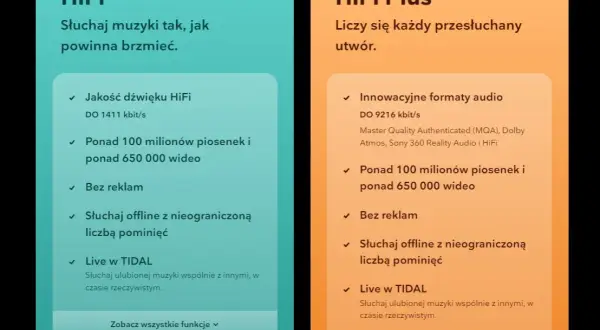 Ile kosztuje Tidal HiFi? Sprawdź, czy warto inwestować w muzykę
