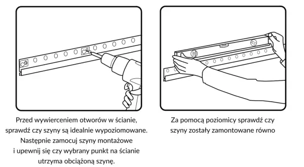 Montaż szafek wiszących: Szyna czy haki? Wybierz mądrze!