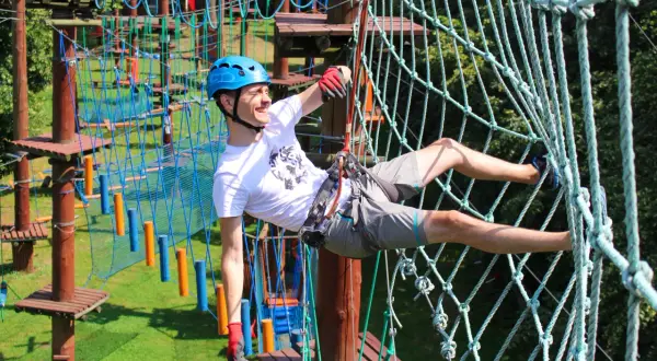 Park Linowy Bielany: Cennik, trasy, dojazd. Gotówka i co jeszcze?
