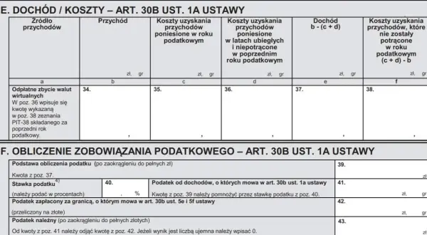 Opodatkowanie kryptowalut: 19% PIT, PIT-38 i DAC8. Co musisz wiedzieć?