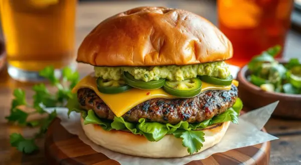 Kaloryczność burgera z jalapeno: Od 300 do 1100 kcal? Sprawdź!