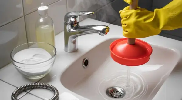 Czym odetkać zlew? Domowe triki, chemia, hydraulik poradnik