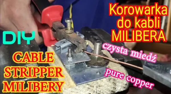 Jak zrobić maszynkę do obierania kabli i zaoszczędzić czas i pieniądze