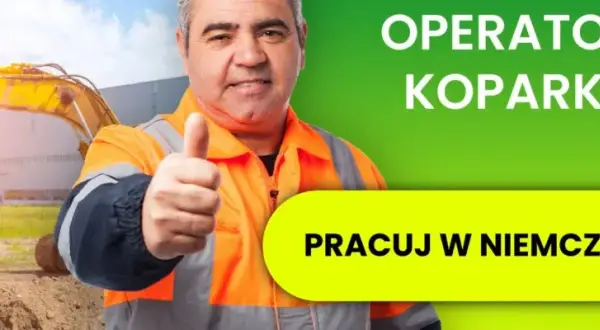 Ile zarabia operator koparki w Niemczech? Zaskakujące różnice płacowe