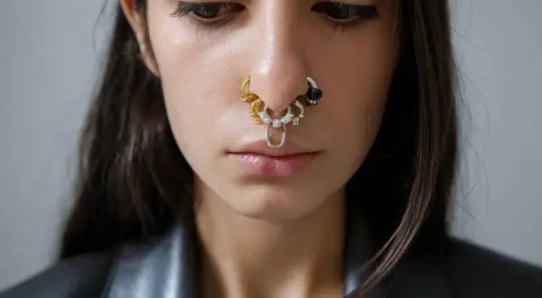 Dobierz rozmiar kolczyka do nosa: poradnik krok po kroku (Nostril, Septum)