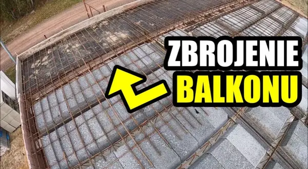 Zbrojenie balkonu przekrój: kluczowe szczegóły i wymiary prętów