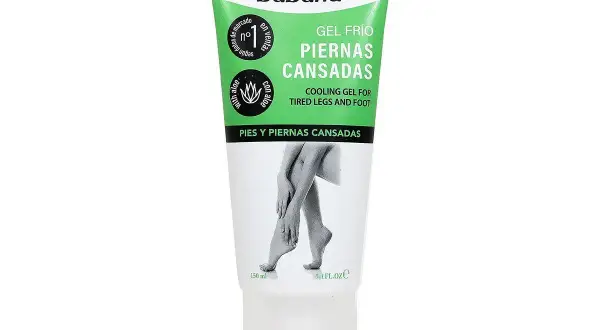Gel frío Babaria para piernas cansadas, alivia y refresca. Ideal para pies y piernas fatigados.