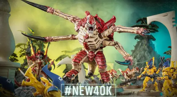 Potężny potwór z #NEW40K w akcji, walczący z Eldarami. Zobacz typy multi multi na dziś!