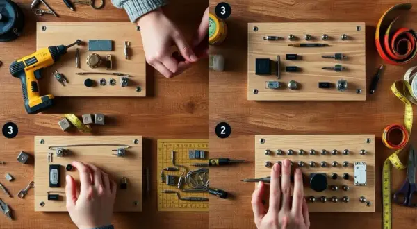 Tablica manipulacyjna DIY: Jak zrobić bezpieczną zabawkę?