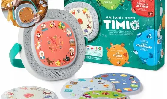 TIMIO zabawka - edukacyjna pomoc dla dzieci, która rozwija umiejętności