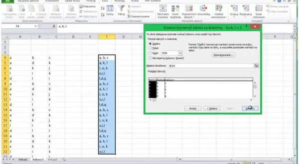 Jak rozdzielić tekst w Excel i uniknąć chaosu w danych