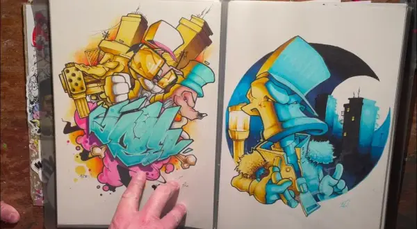 Graffiti malen einfach: Dein kinderleichter Start ins Blackbook