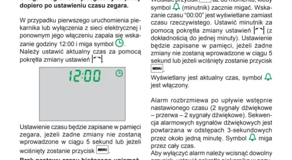 Jak łatwo ustawić zegar w piekarniku Amica - proste kroki i porady