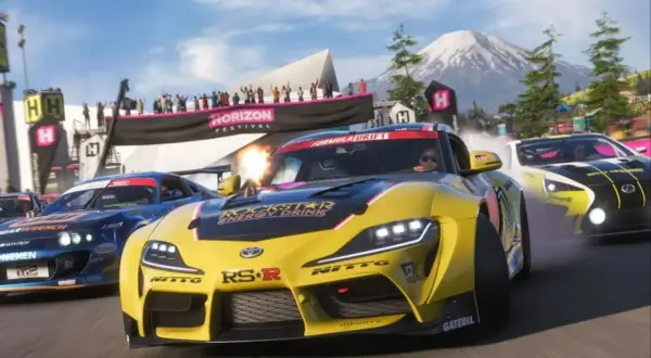 Wyścigowe samochody w akcji na Horizon Festival. Sprawdź forza horizon 5 wymagania, by cieszyć się tą grafiką!