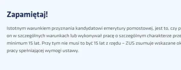 Emerytura pomostowa dla kogo? Sprawdź, czy spełniasz wymagania