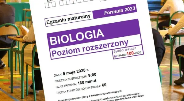 Ile trwa matura rozszerzona z biologii? Sprawdź, by nie stracić czasu