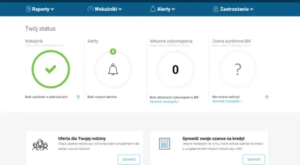 Panel BIK: brak opóźnień, alertów i zobowiązań. Sprawdź, jakie dane gromadzi BIK, by ocenić swoją zdolność kredytową.