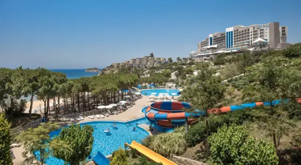 Hotel Aria Claros Beach&Spa Resort: baseny, zjeżdżalnie wodne i plaża. Wiele osób chwali ten resort w swoich opiniach.