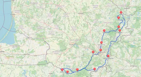 Trasa po Litwie: od wybrzeża Bałtyku, przez Kłajpedę, Kowno, Wilno, Troki, aż po malownicze jeziora. Odkryj litewskie atrakcje!