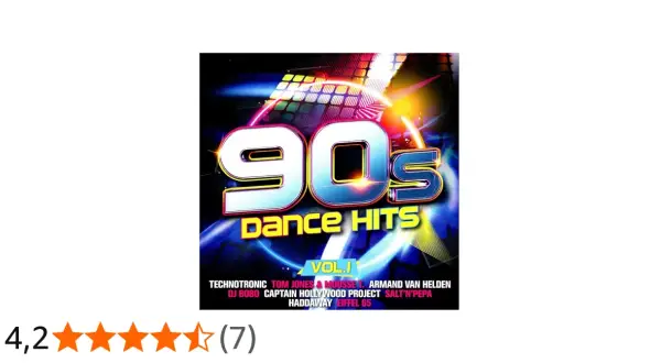 90er Dance Hits Playlist Vol.1 mit Technotronic, Haddaway und Eiffel 65. Perfekt für eine Zeitreise in die 90er!
