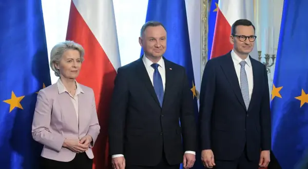 Ursula von der Leyen, Andrzej Duda i Mateusz Morawiecki. Kto wymyślił zielony ład w Europie? Dyskusja o przyszłości.