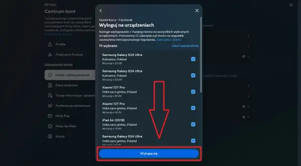 Jak wylogować się z Facebooka? Krok po kroku i zdalnie ze wszystkich urządzeń