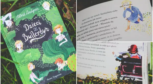 Książki dla 6 latka: "Dzieci z Bullerbyn" Astrid Lindgren z ilustracjami. Wesołe przygody dzieci na wsi.
