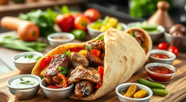 Ile kalorii ma średni kebab? Zaskakujące fakty o kaloryczności