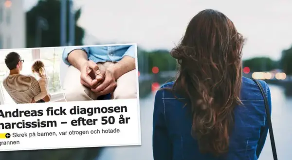 Andreas, en sårbar narcissist, fick diagnosen efter 50 år. Han skrek på barnen, var otrogen och hotade grannen.