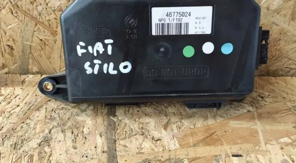 Gdzie jest sterownik centralnego zamka Fiat Stilo i jak go znaleźć