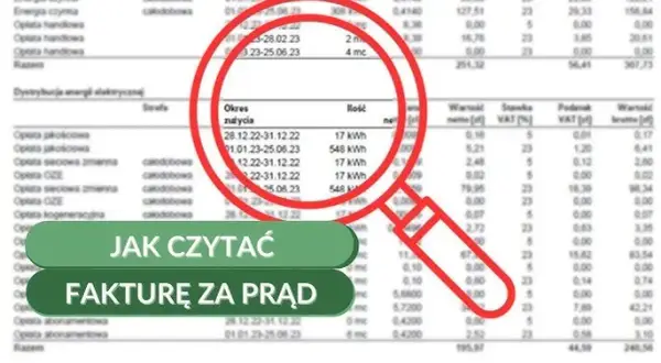 Jak czytać rachunek za prąd PGE z fotowoltaiką i uniknąć nieporozumień