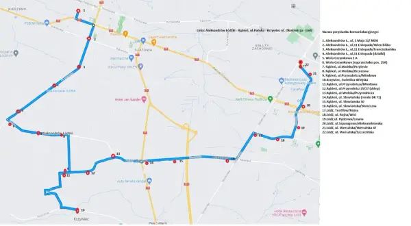 Busy Łódź Fabryczna Dłutów: Rozkład, przewoźnik, jak dojechać?