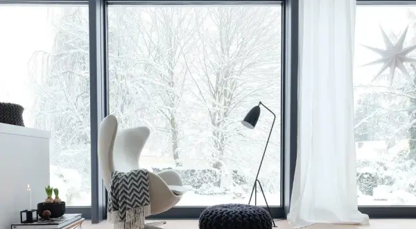 Moderne Wohnzimmer Gardinen für Balkontür und Fenster, die begeistern