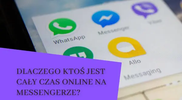 Ikony aplikacji, w tym Messenger. Czy aktywność na Messengerze jest wiarygodna?