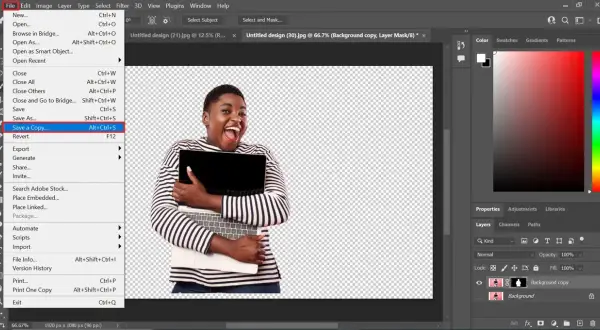 Jak zapisać obraz bez tła w Photoshop i uniknąć błędów w procesie