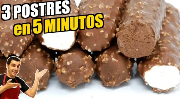 3 ingredientes, 5 minutos: Postres fáciles que te salvarán