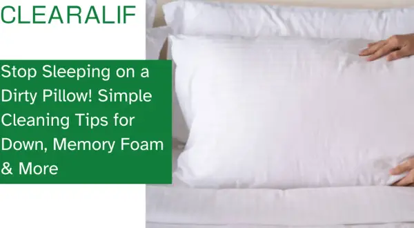 Tired of that smelly pillow? Learn how to clean down, memory foam, and more to refresh your sleep.