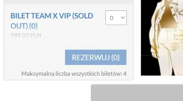 Ile kosztuje bilet na koncert Team X? Ceny i wyjątkowe pakiety