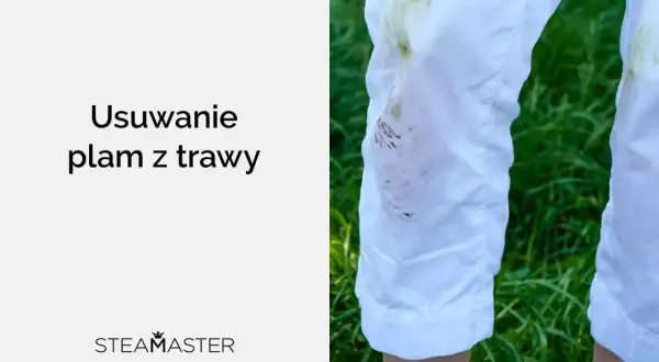 Usuwanie plam z trawy z białych spodni. Zadbaj o czystość ubrań po zabawie na świeżym powietrzu.