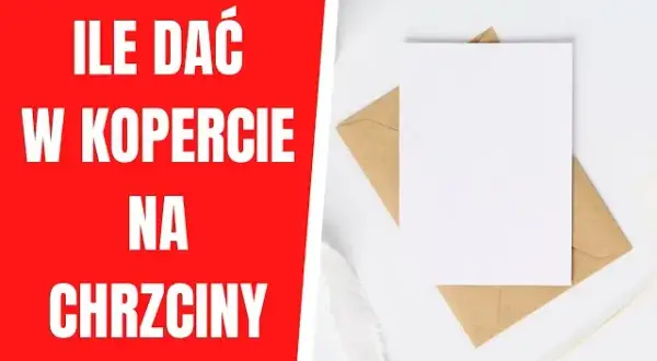 Chrzciny: Ile dać do koperty? Kwoty i savoir-vivre dla gości