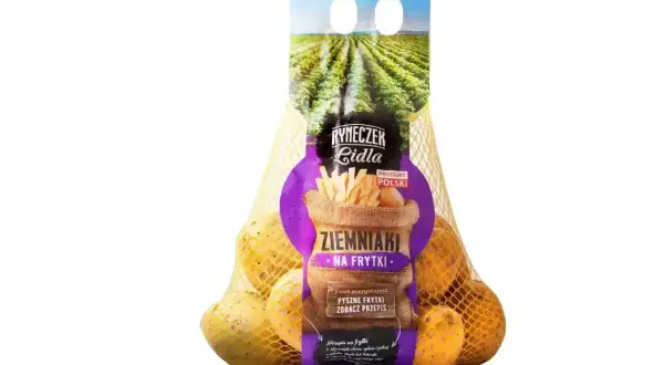 Ziemniaki na frytki w siatce, idealne do przygotowania chrupiących frytek. Produkt polski.