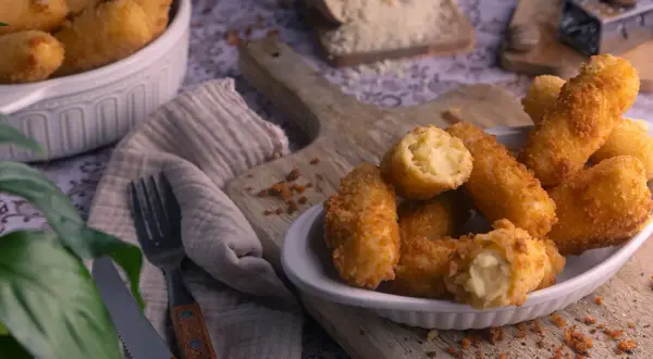 Goldbraune, knusprige Kroketten, die Lust machen, sie selber zu machen. Ein Genuss für jeden Anlass!
