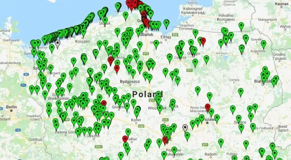 Aktualny status kąpielisk nad Bałtykiem – które są zamknięte?