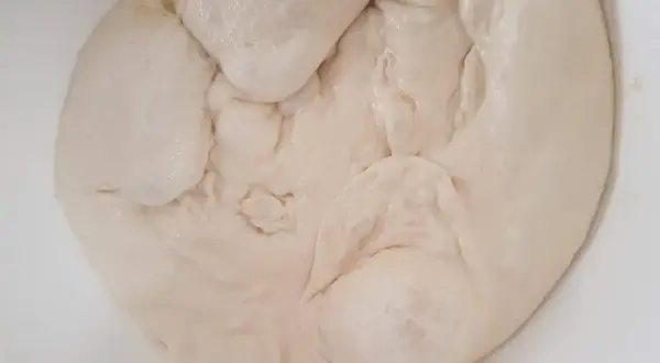 Impasto soffice in ciotola, pronto per la lievitazione in forno a 40 gradi. Quanto tempo ci vorrà?
