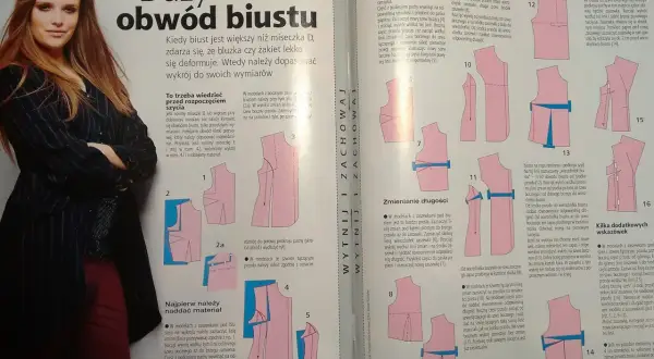 Jak poszerzyć bluzkę w biuście: porady krawieckie i schematy wykrojów, jak dopasować odzież do większego biustu.