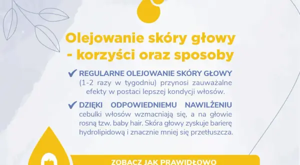 Olejowanie skóry głowy to klucz do zdrowych włosów. Regularne zabiegi wzmacniają cebulki, przyspieszają wzrost i poprawiają kondycję włosów.