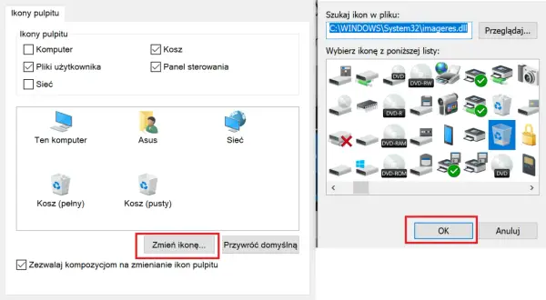 Jak zmienić ikonę aplikacji Windows 10 i uniknąć problemów z ustawieniem