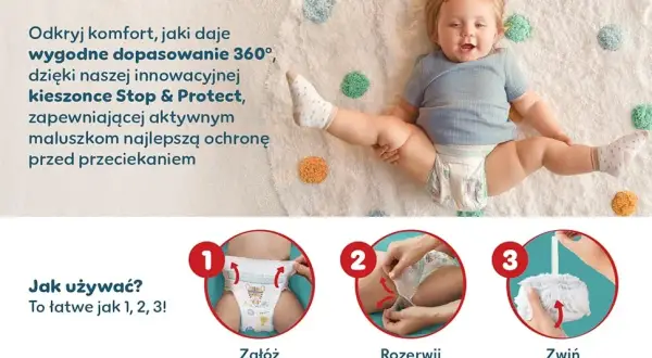 Jak zakładać pampers pants - proste kroki, które ułatwią pieluchowanie