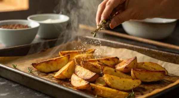 Frytki z piekarnika: Czas, temperatura i sekret chrupkości!